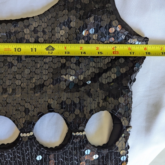 Niteline Black Sequin Gown/Prom Dress - Picture 8 of 8